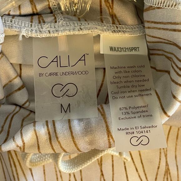 Calia Cold Weather Compression Sweatshirt Womens Medium Entwined Silver Active - Picture 5 of 8